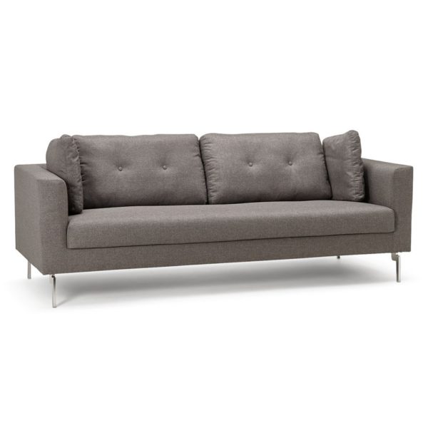 Canapé moderne et pas cher Sixty gris