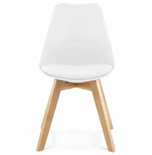 Chaise moderne ´TEKI´ blanche 1