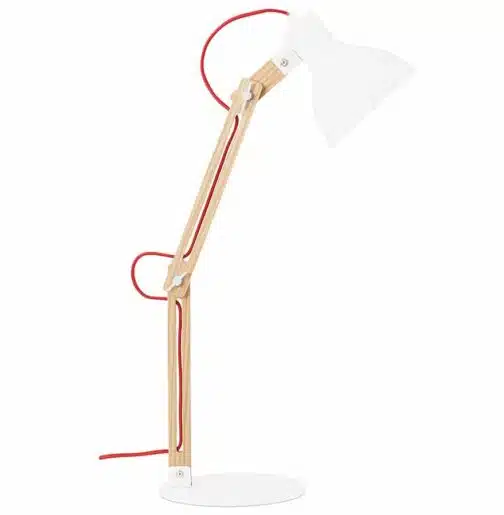 Lampe de bureau architecte ´PIXY SMALL´ blanche 1