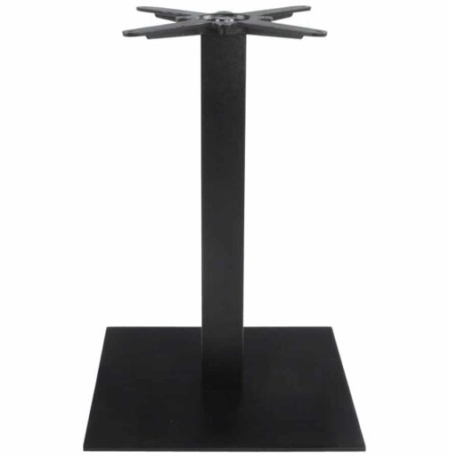 Pied de table ´NERO´ 75 noir en métal 1