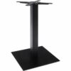 Pied de table ´NERO´ 75 noir en métal