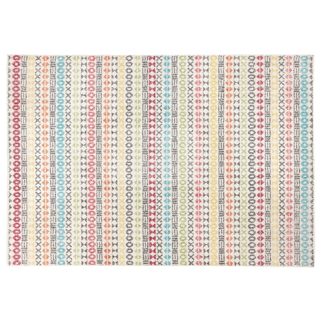 Tapis design ´CLOCLO´ 160/230 cm motifs graphiques multicolores