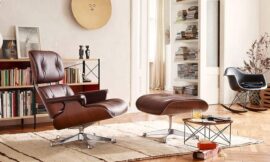 Reproduction fauteuil Eames Lounge, réplique – Coup de cœur