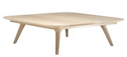 Table basse Zio / 110 x 110 cm - Chêne - Moooi chêne blanchi en bois