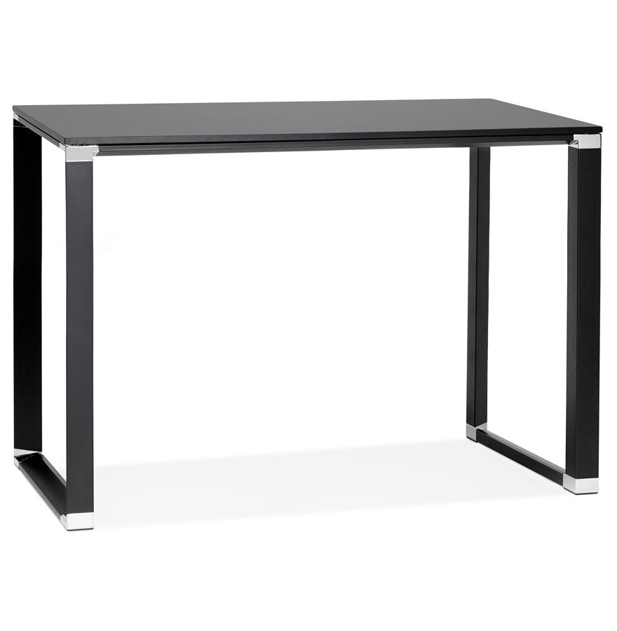 Table haute / bureau haut 'XLINE HIGH TABLE' en bois noir - 140x70 cm