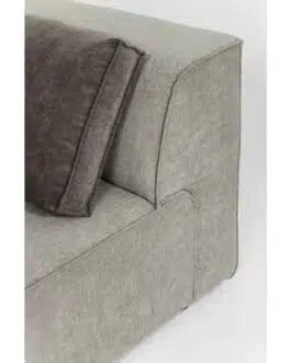 Angle de gauche canapé Infinity gris Kare Design