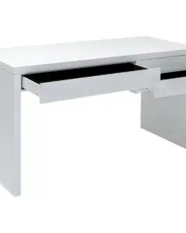 Bureau Luxury Push blanc 140x60cm Kare Design