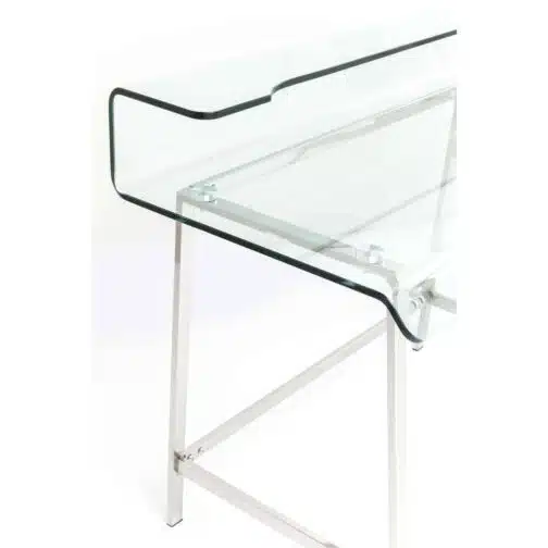 Bureau en verre Visible Clear 110x56cm Kare Design