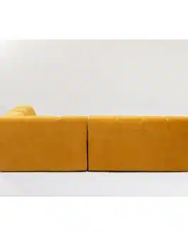Canapé d’angle Belami droite ocre Kare Design