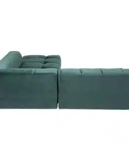 Canapé d’angle Belami droite vert foncé Kare Design