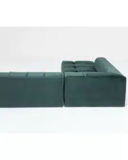 Canapé d’angle Belami gauche vert foncé Kare Design