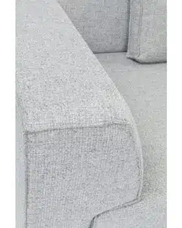 Canapé d’angle Infinity Dolce droite gris clair Kare Design