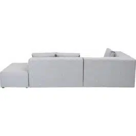 Canapé d’angle Infinity Dolce gauche gris clair Kare Design