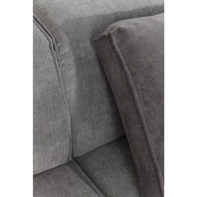 Canapé d'angle Infinity Vegas droite gris Kare Design