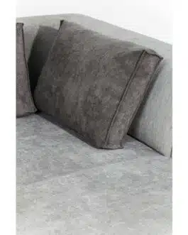 Canapé d’angle Infinity gauche gris Kare Design