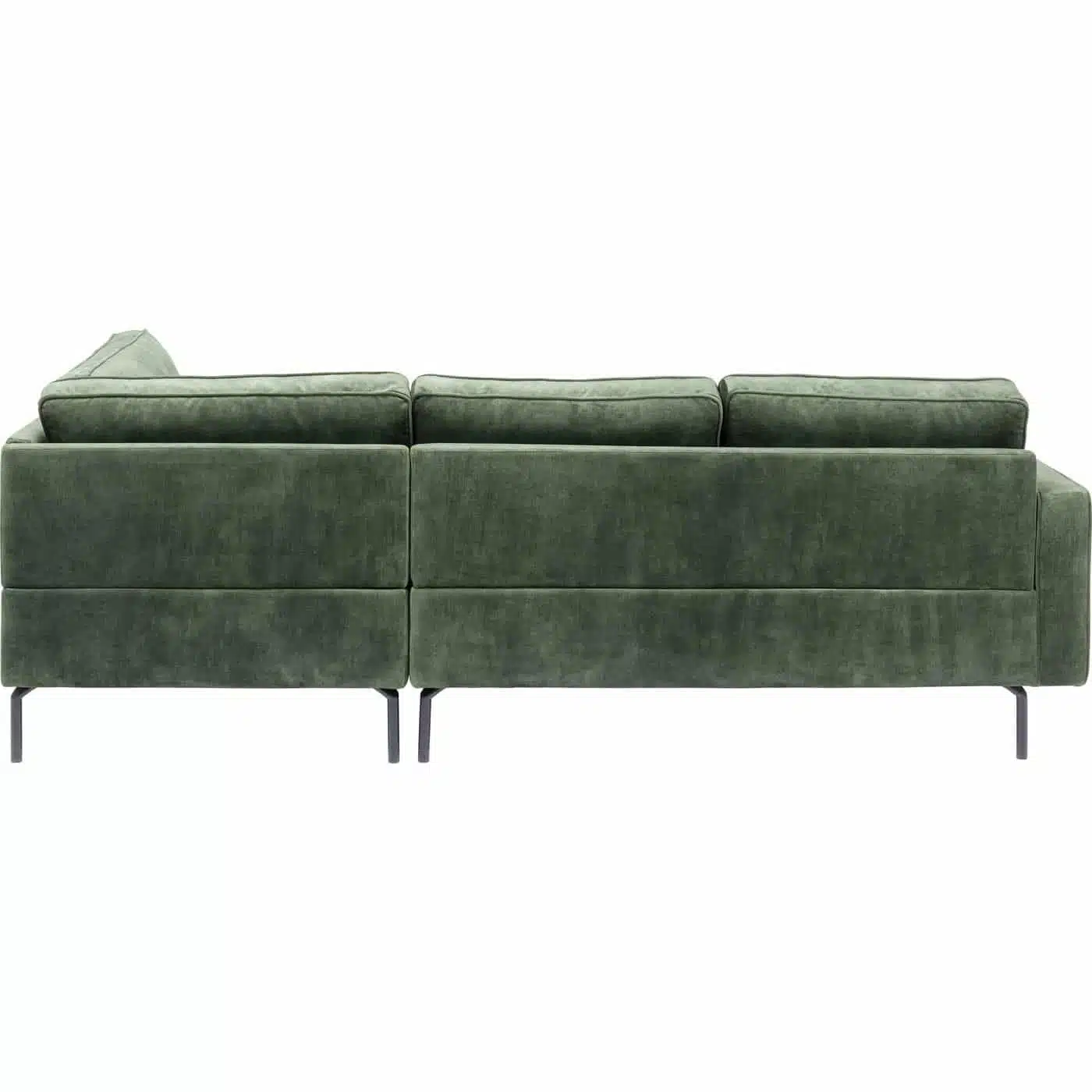 Canapé d'angle Lucas droite vert olive Kare Design