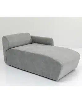Canapé d’angle Lucca 4 places gris droite Kare Design