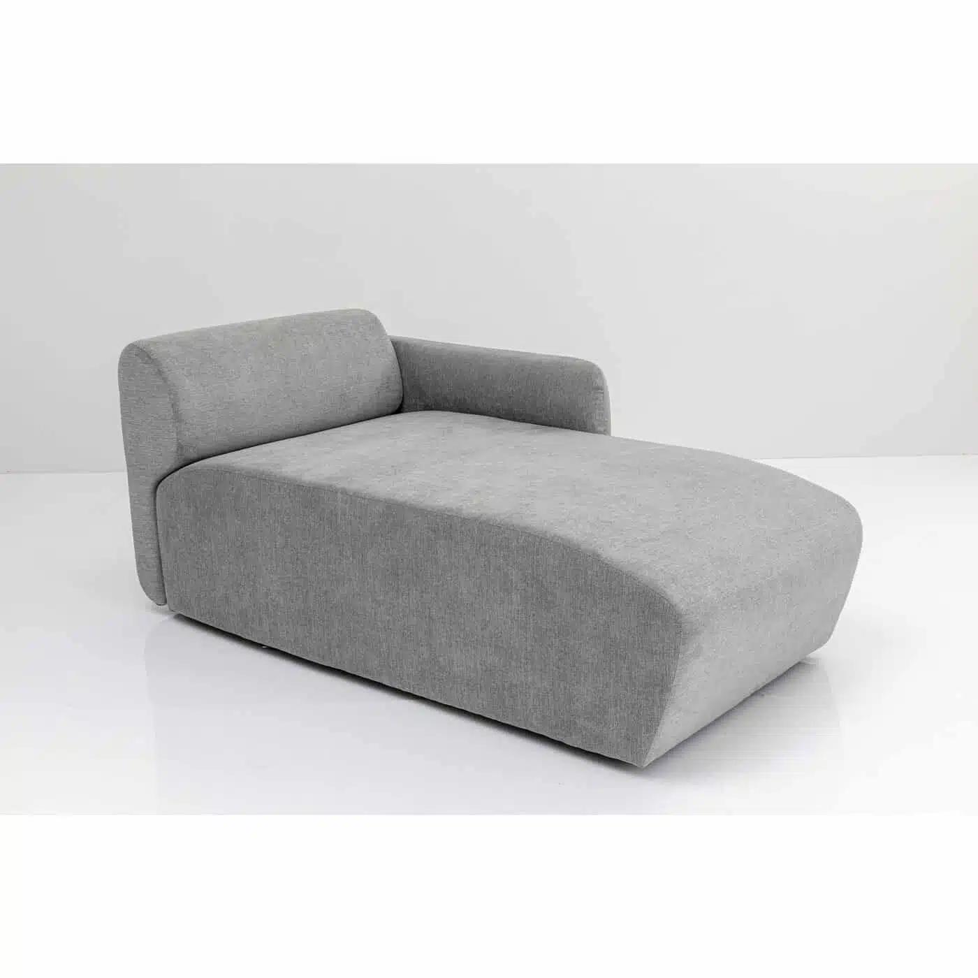 Canapé d'angle Lucca 4 places gris droite Kare Design