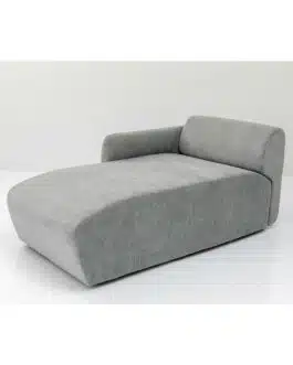 Canapé d’angle Lucca 4 places gris gauche Kare Design