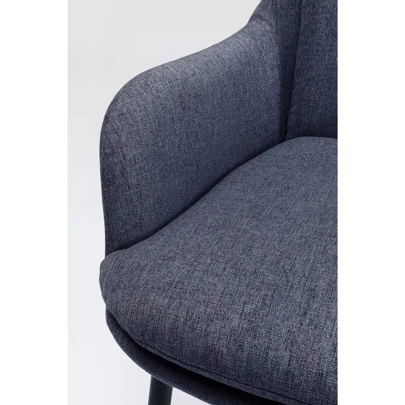 Chaise avec accoudoirs Thea grise Kare Design