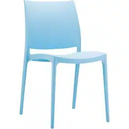 Chaise design ‘ENZO’ bleue