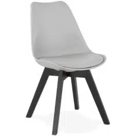 Chaise design ‘TAPAS’ grise