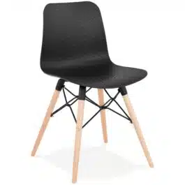 Chaise scandinave ‘TONIC’ noire design