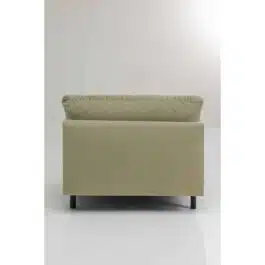 Fauteuil Discovery velours vert Kare Design