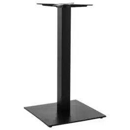 Pied de table ‘NERO’ 90 en métal peint noir