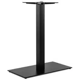 Pied de table ‘NERO XL’ 90 noir en métal