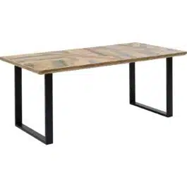 Table Abstract 180x90cm noire Kare Design