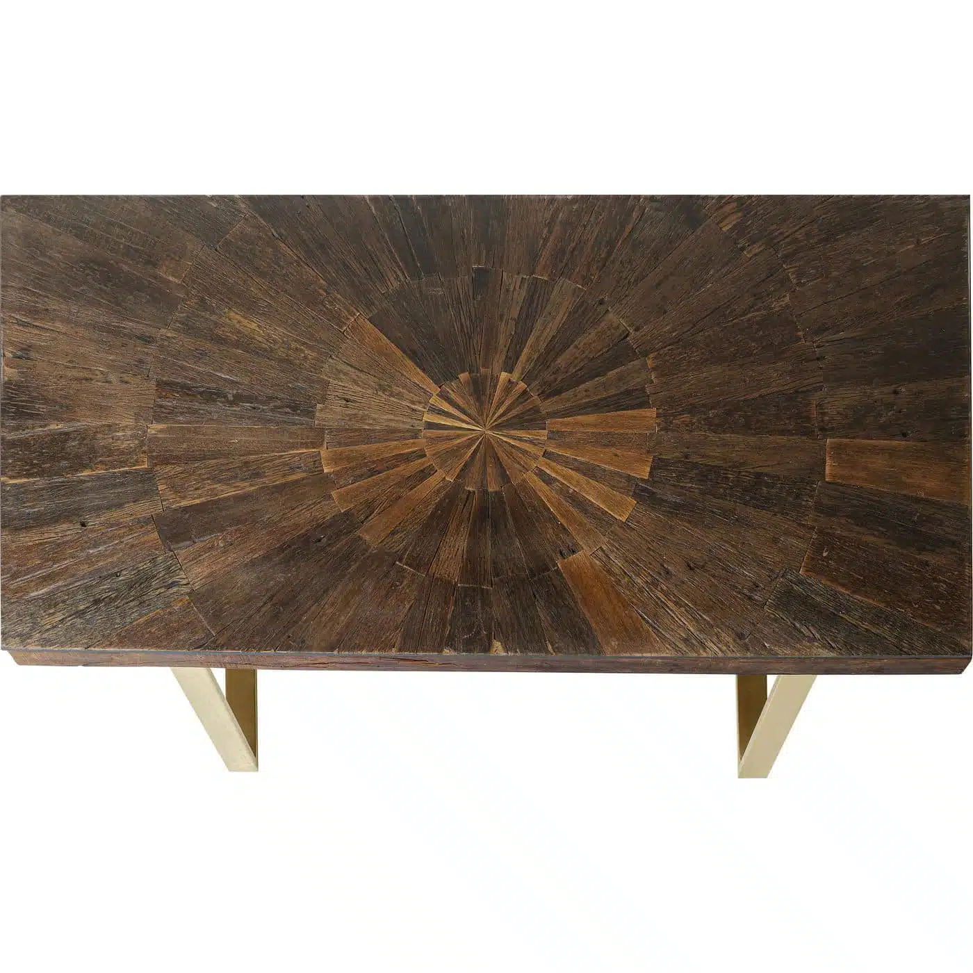 Table Conley 180x90cm pieds laiton Kare Design