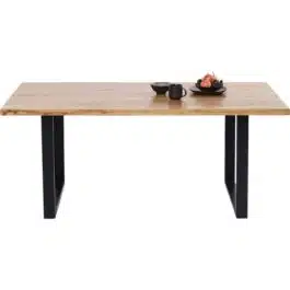 Table Jackie chêne noire 200x100cm Kare Design