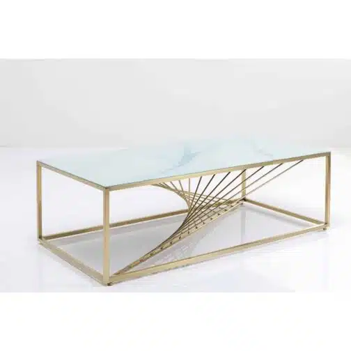 Table basse Art effet marbre 140x70cm Kare Design