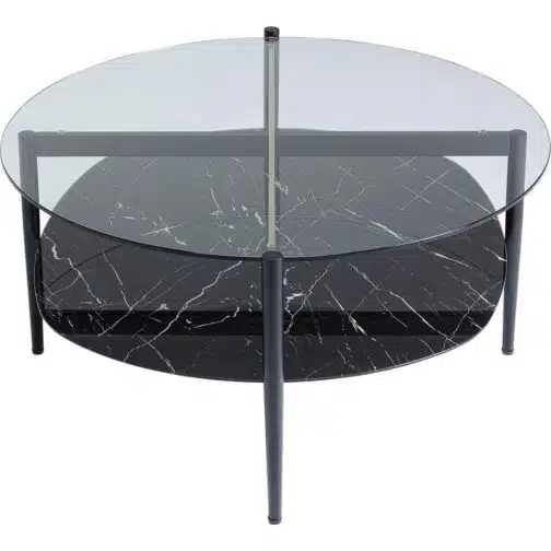Table basse Noblesse ovale 97x91cm Kare Design