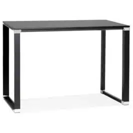 Table haute / bureau haut ‘XLINE HIGH TABLE’ en bois noir – 140×70 cm