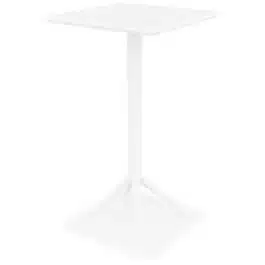 Table haute pliable ‘FOLY BAR’ blanche pour intérieur et extérieur