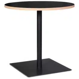 Table ronde ‘FUSION ROUND’ noire – Ø 80 cm