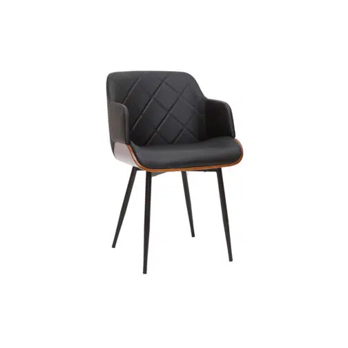 Chaise design noir