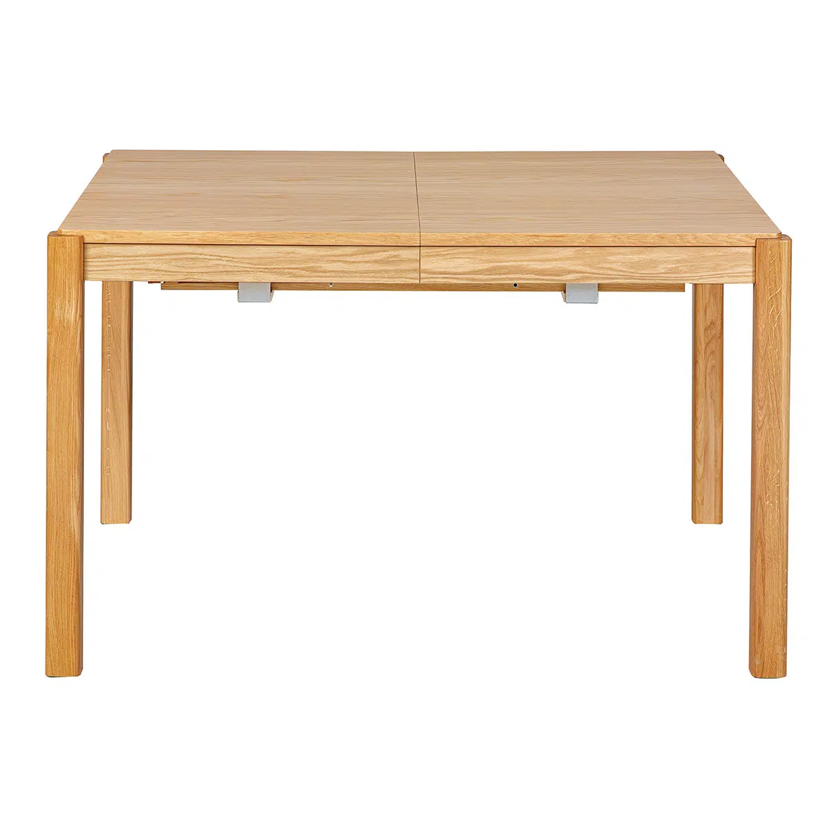 Table à manger rectangulaire  scandinave extensible bois clair chêne L125-238 cm AGALI