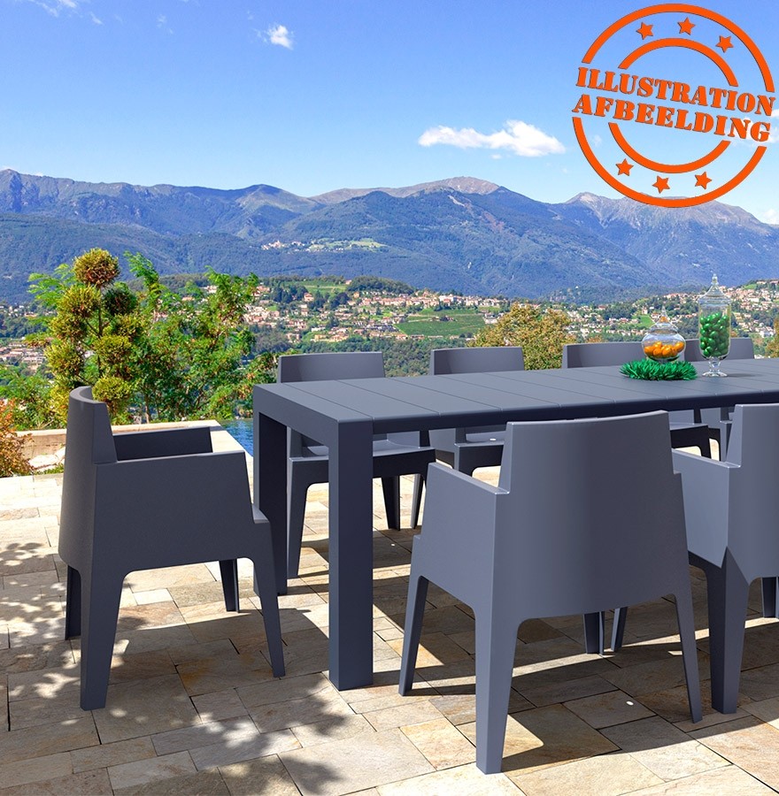 You are currently viewing Découvrez les meilleures tables de jardin extensibles, dont la populaire Elastik Large grise foncée